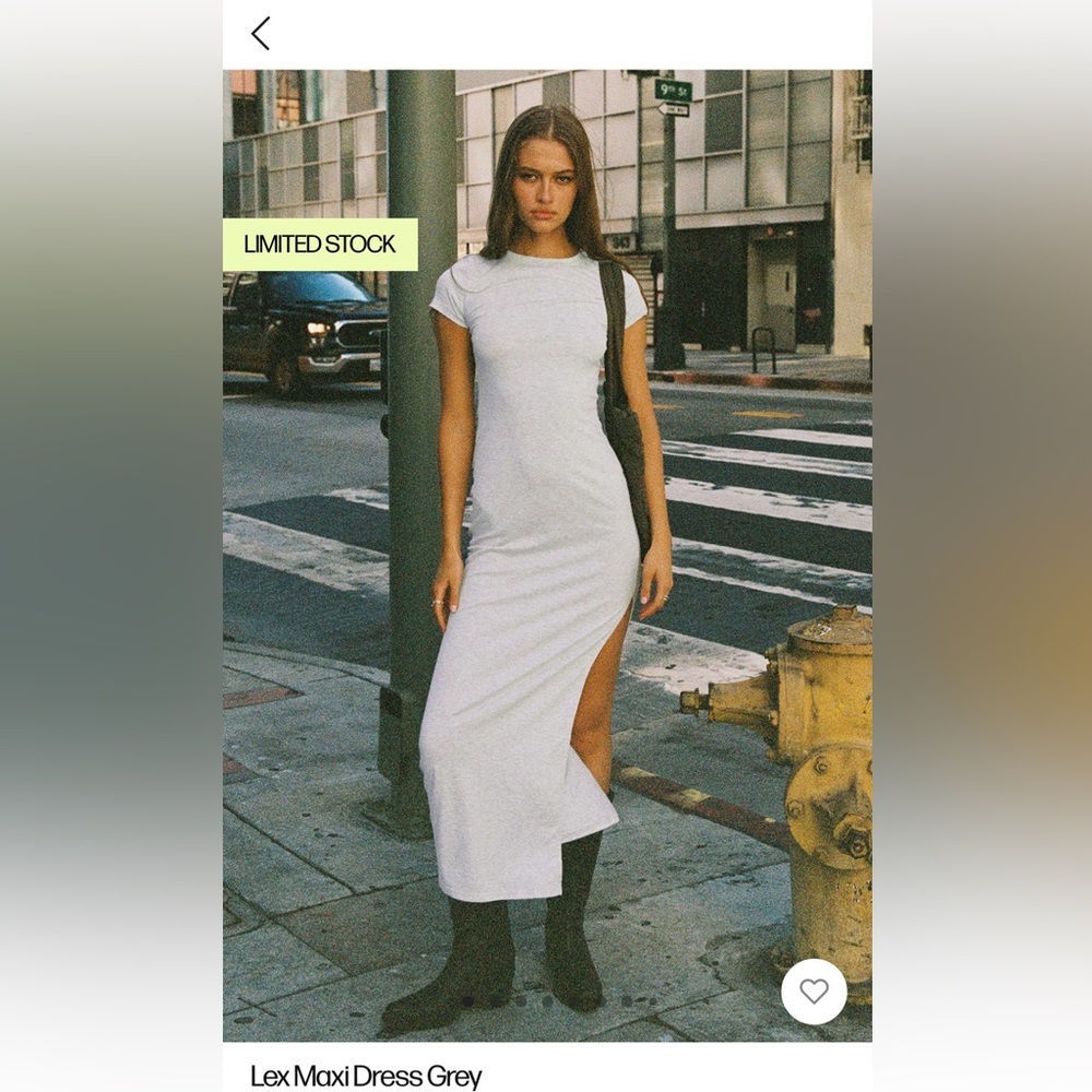 Lexi Maxi Dress Gray